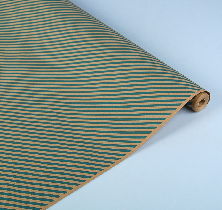 Крафт-бумага "Диогональ" Голубая 70гр. / рулон 