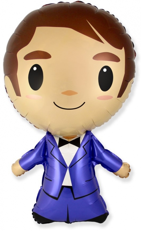 Шар Фигура Жених (в упаковке)