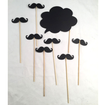 Набор аксессуаров для фотосессии "Усы", 8 предметов